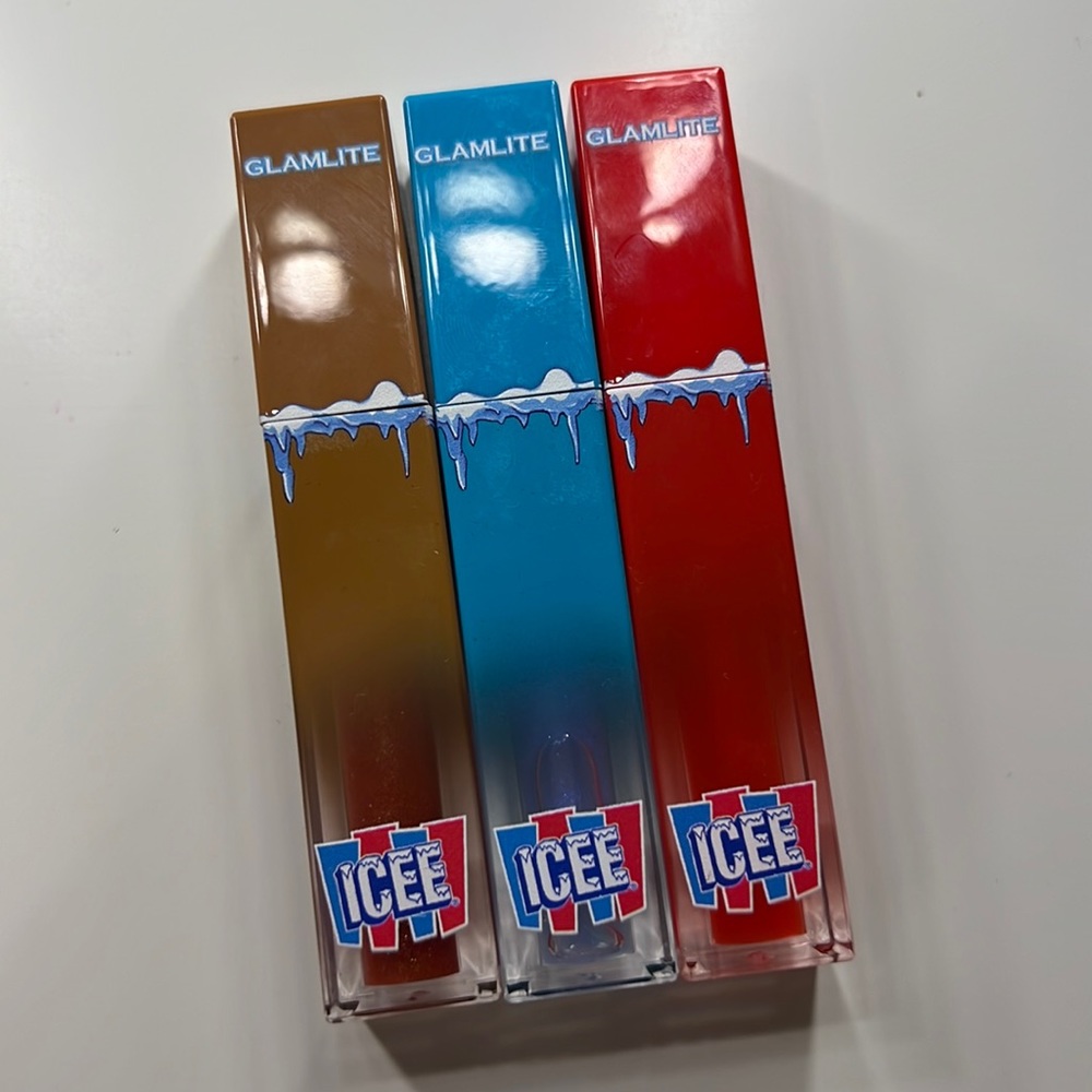 Glamlite x Icee Lip Glosses